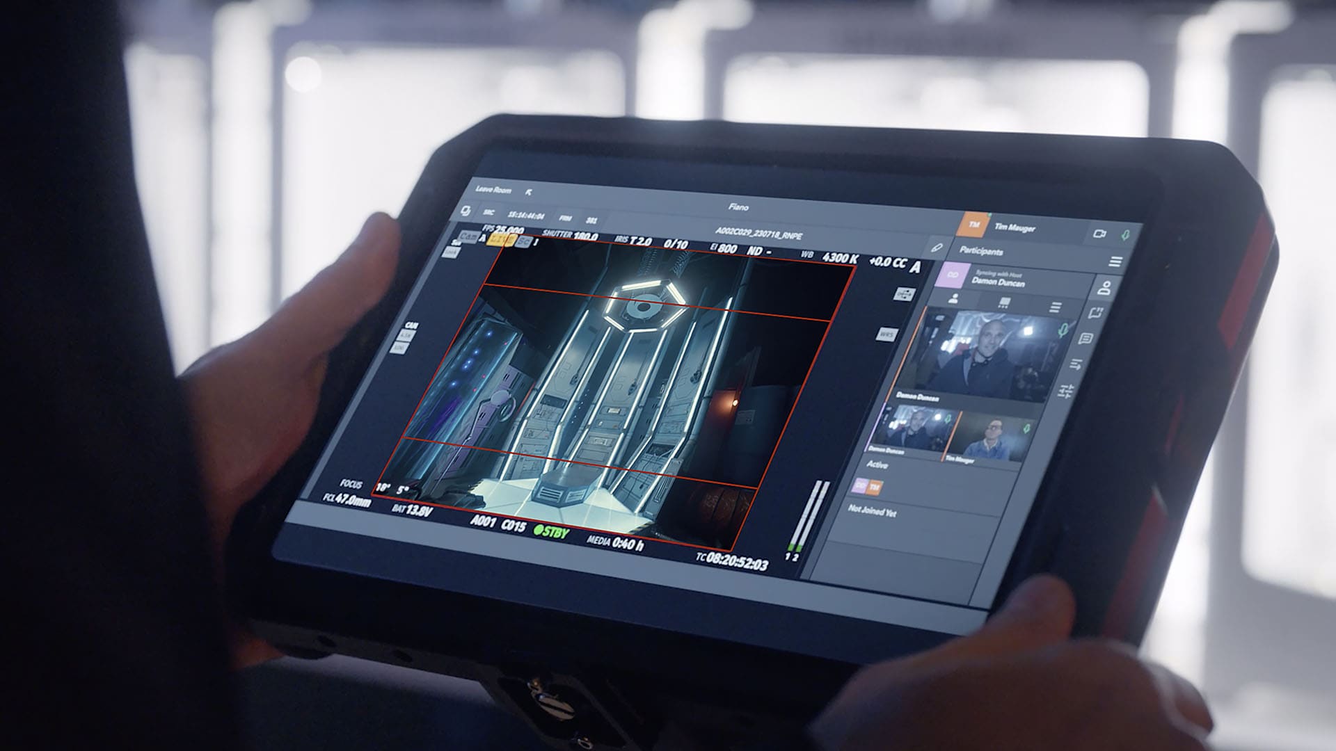 Live Streaming on Set