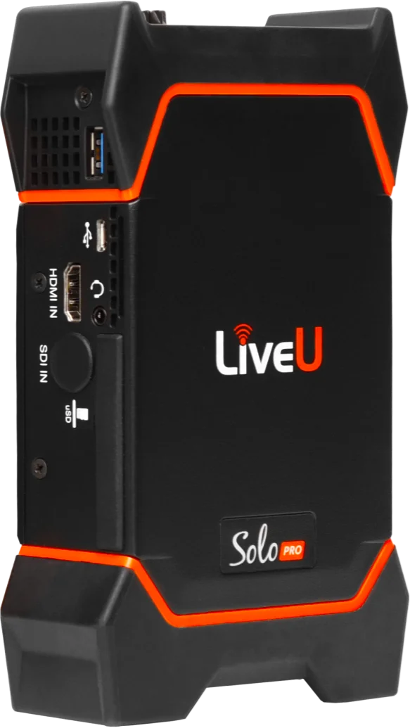 LiveU Solo Pro HDMI portable 4K HEVC live streaming encoder