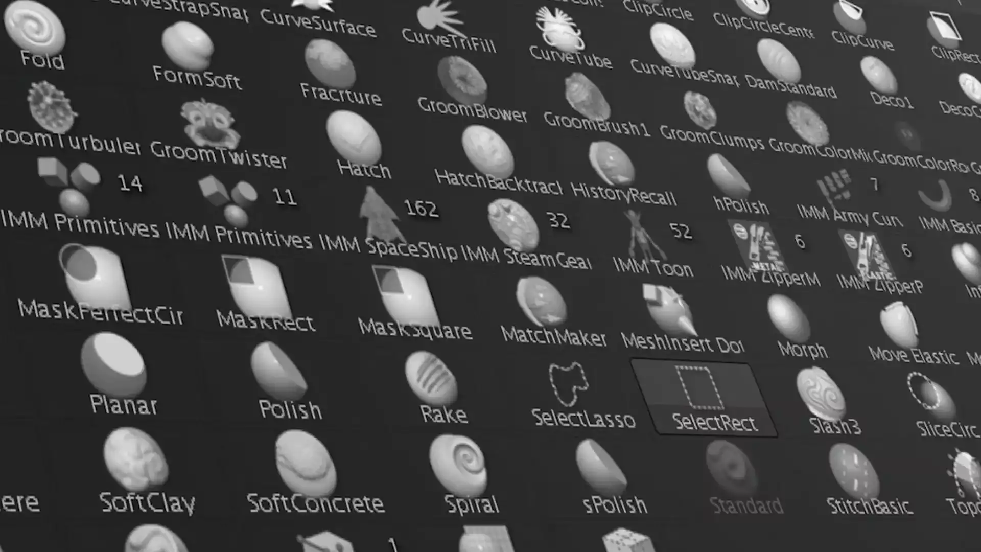 ZBrush Dynamic Brush System