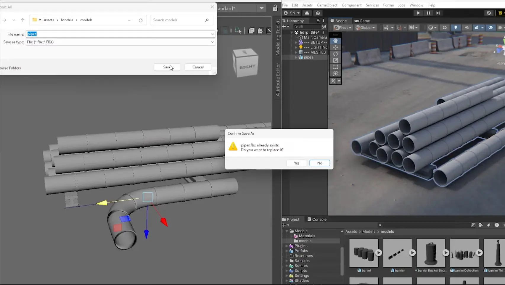 Unity Industry Demo Import