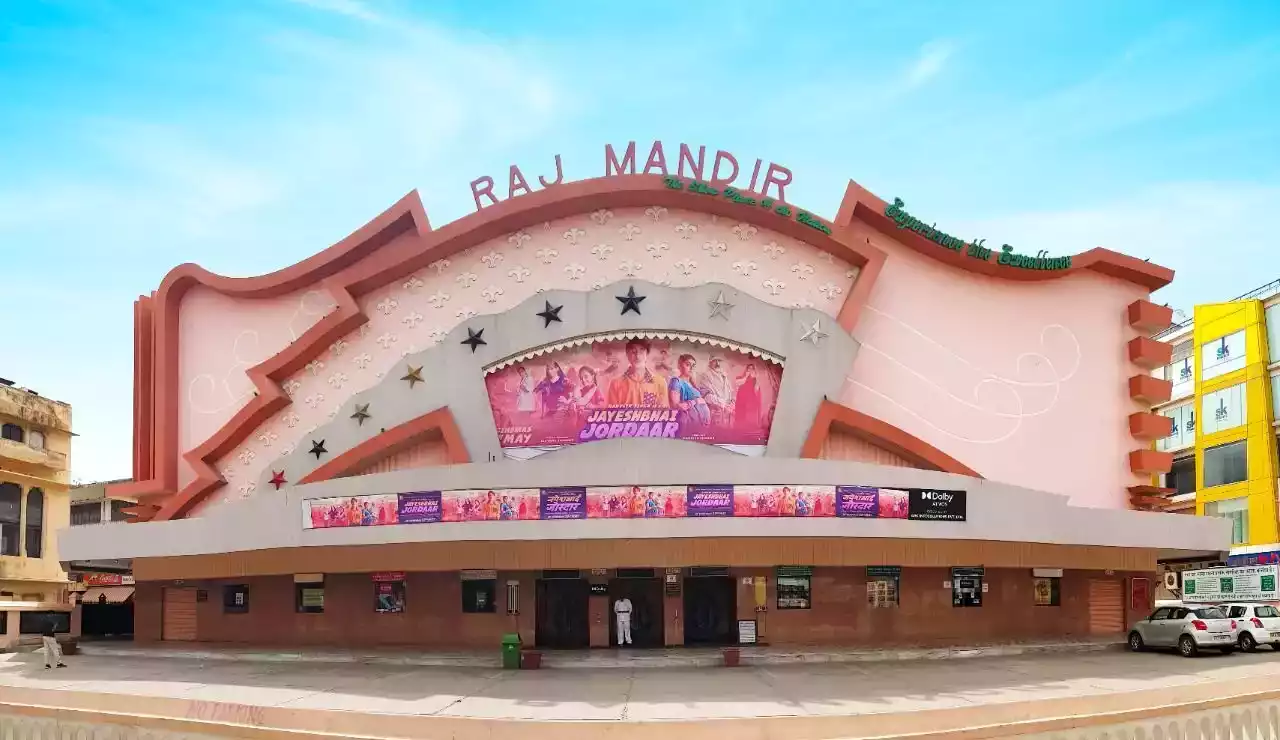 The iconic Raj Mandir Cinema, is now equipped with Dolby Atmos